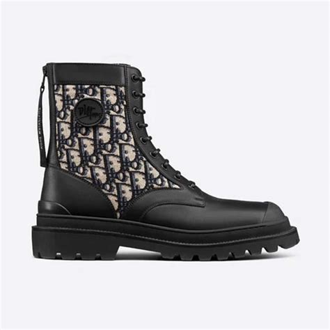 dior mixed media boot black|Black Dior Boots for Women .